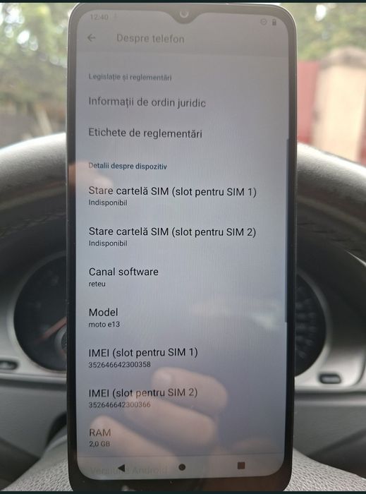 Motorola e13 Nou