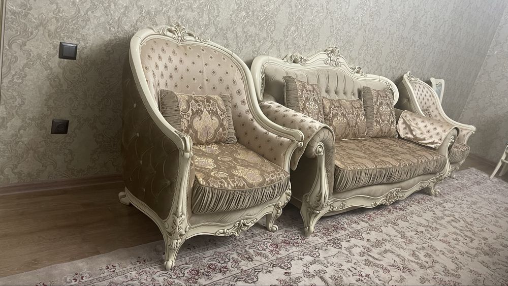 Диван с 2 креслами