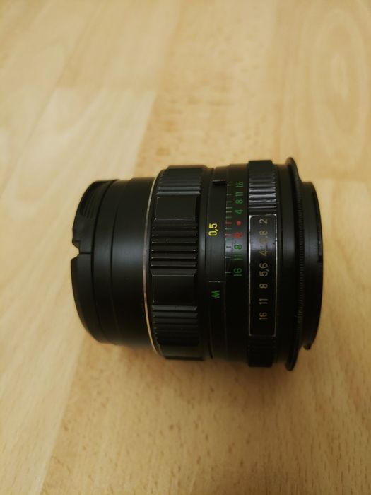 Объектив Гелиос 44М-4 + Canon - M42 адаптер