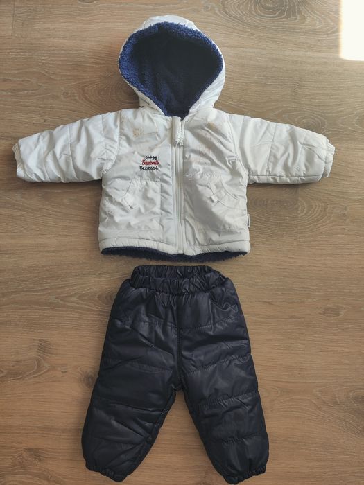 Бебешко зимно яке и панталон 3-6 м.