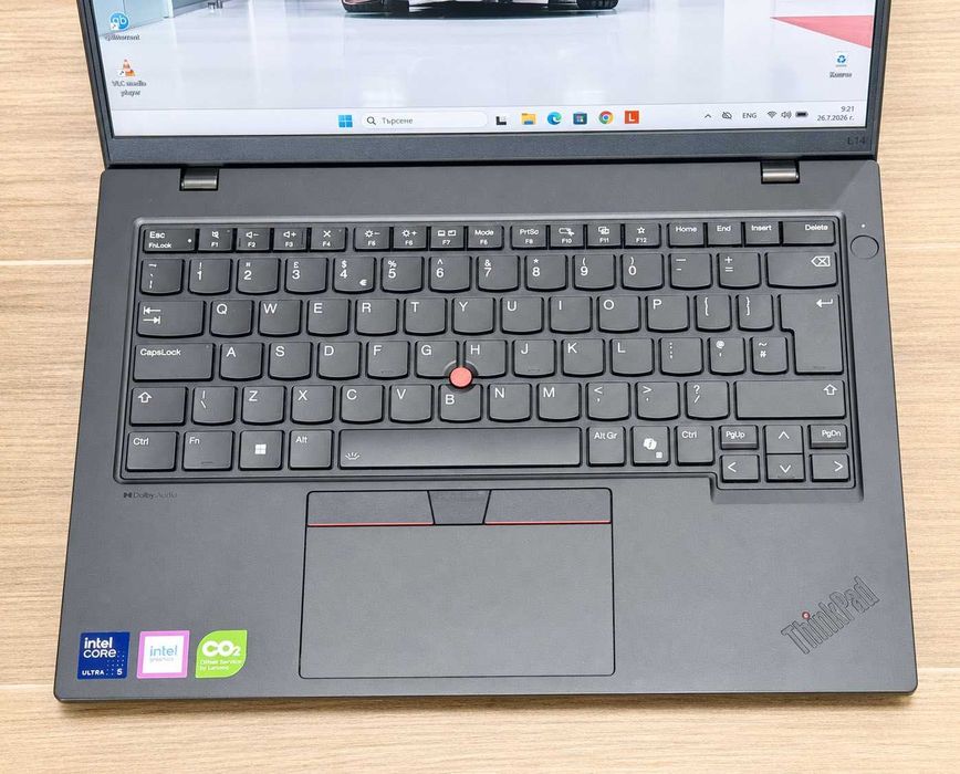 Lenovo ThinkPad L14 Gen 5 / Core Ultra 5 125U / 16GB DDR5 / 512GB SSD / 14″ FHD+/Гаранция-6м.