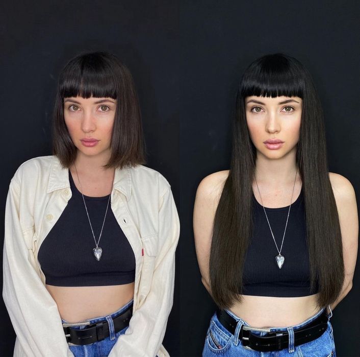 Наращивание волос