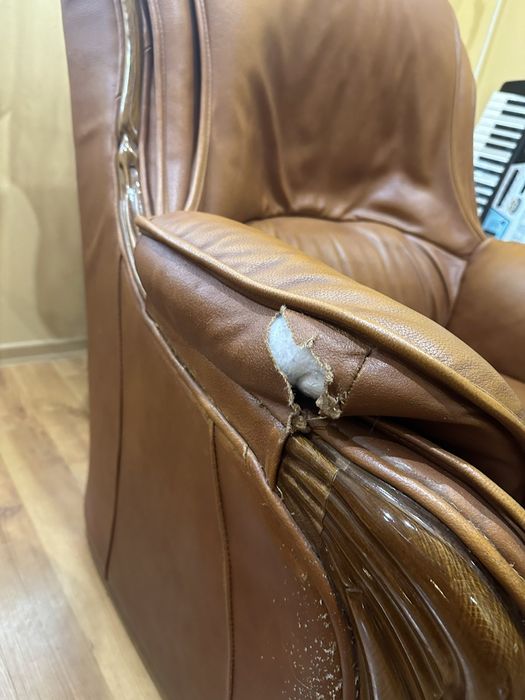 Кожена холова гарнитура