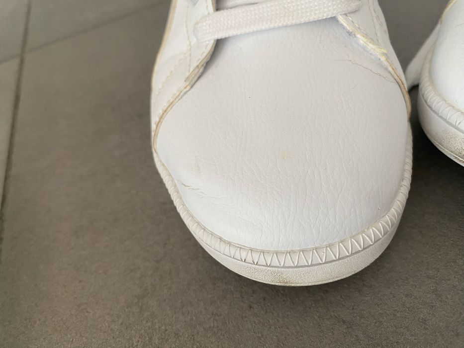 Маратонки Puma Smash (Бели, Златни детайли) – EU 41 / 26.5 cm