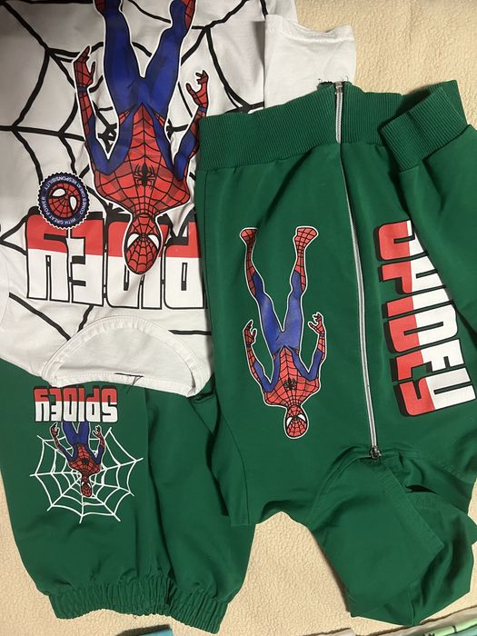 Пролетен лот за момче 5г/116 дънки, ризи, екип Спайдърмен