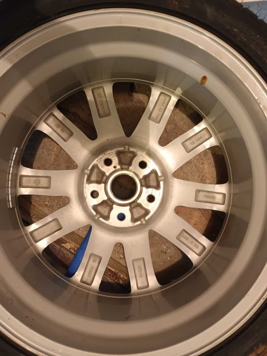 1 бр Оригинална алуминиева джанта МАЗДА MAZDA 18цола с гума GOODYEAR