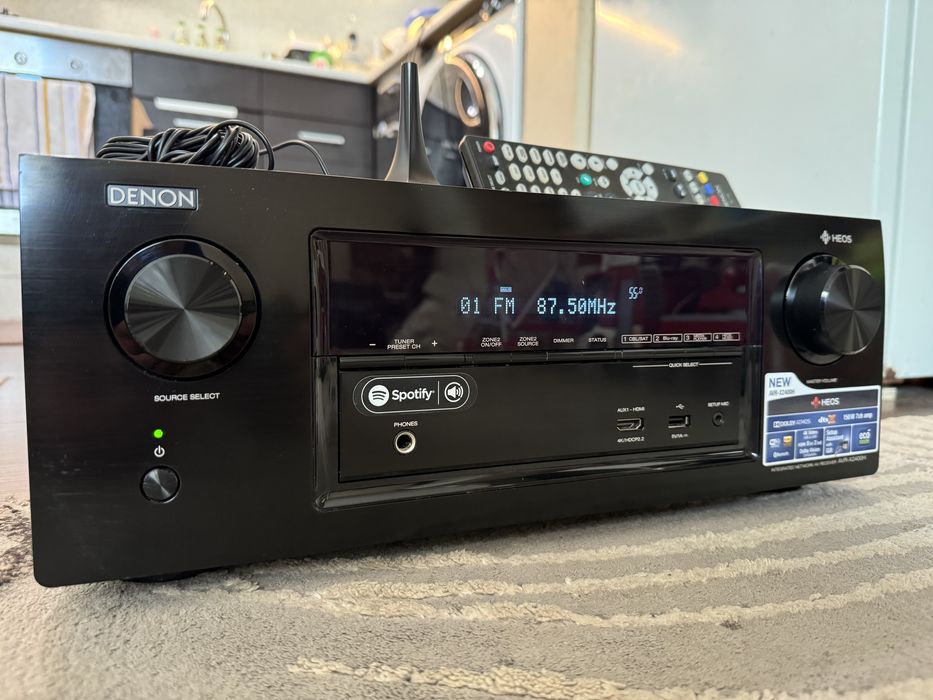 Denon AVR-X2400H комплект Качествен ресовър