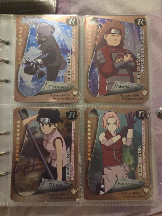 Продам карточки наруто