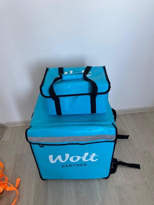 Wolt courier рюкзак