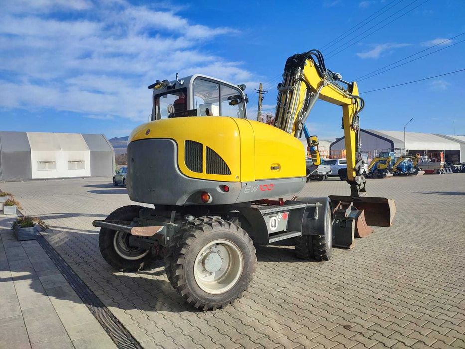 Excavator pe roti Wacker Neuson EW100-Reprezentanta oficiala