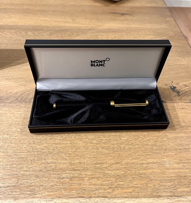 Montblanc писалка със златно покритие 14 карата