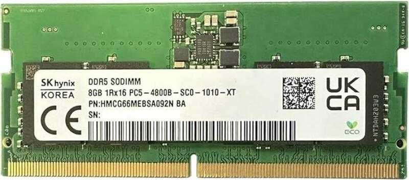 RAM laptop Hynix DDR5 16GB SODIMM (16GB x 1) 4800 MHz CL40