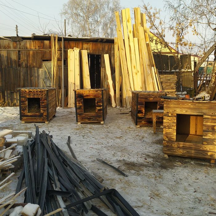 Продам утеплённые будки для собак