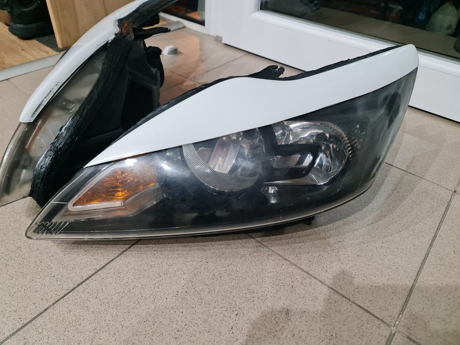 Faruri Ford Focus MK2 Facelift cu folie 3M