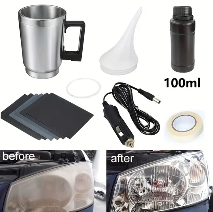 Чайник для полировки фар