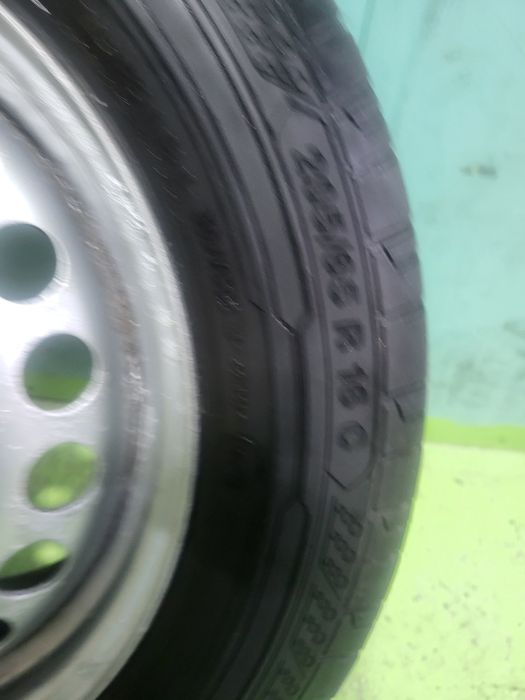 1 бр 16 5x120 Vw Transporter T5 T6 Multivan джанта гума 5х120 резервна