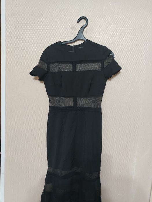 Платье женское чёрное нарядное