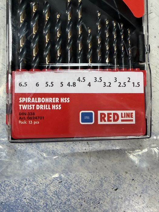 К-кт свредла Wurth pro line 13 броя  ф1,5мм-ф6,5мм