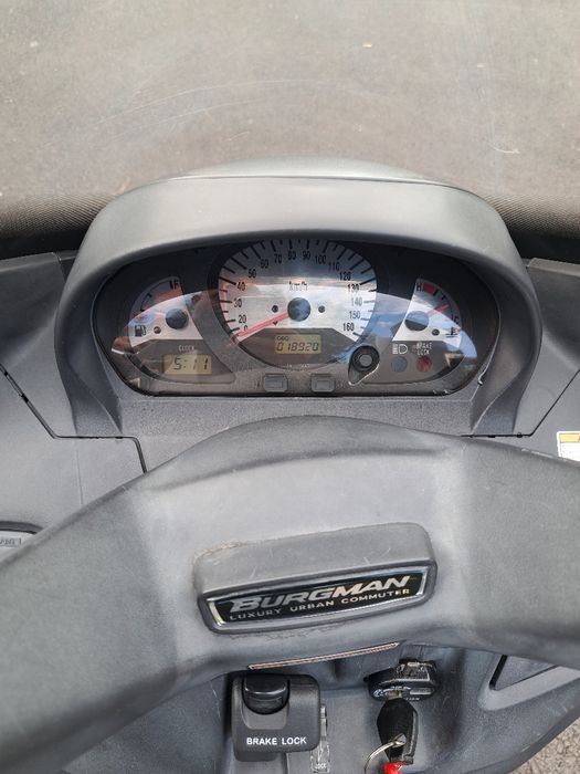 Suzuki Burgman inmatriculat