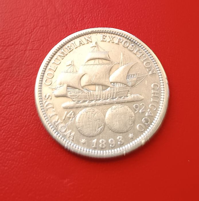 Half Dollar 1943 г-1893 г.Сребро!
