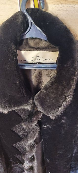 Шуба мутон овчина