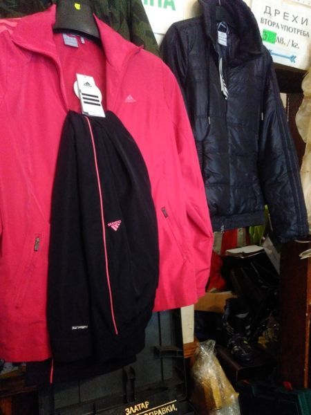 Яке Адидас Adidas - НОВО! черно,на половин цена! Камуфлаж