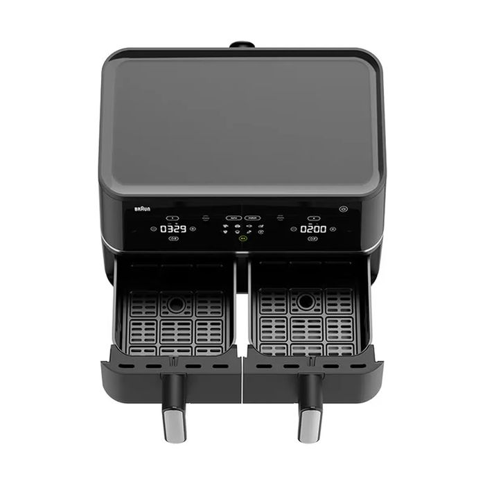 BRAUN TD5030IBK Аэрофритюрница 10л — готовка без масла, 2 чаши