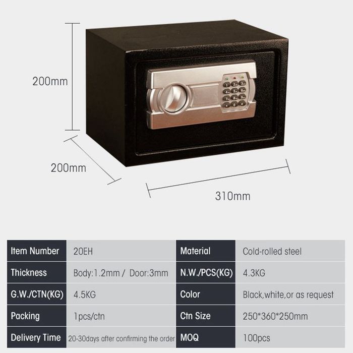 Оптом ва дона Сейф ДОСТАВКА хизмати. Офис ва уйлар учун сейфлар.