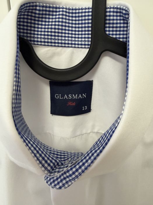 Школьные новые белые рубашки Glasman