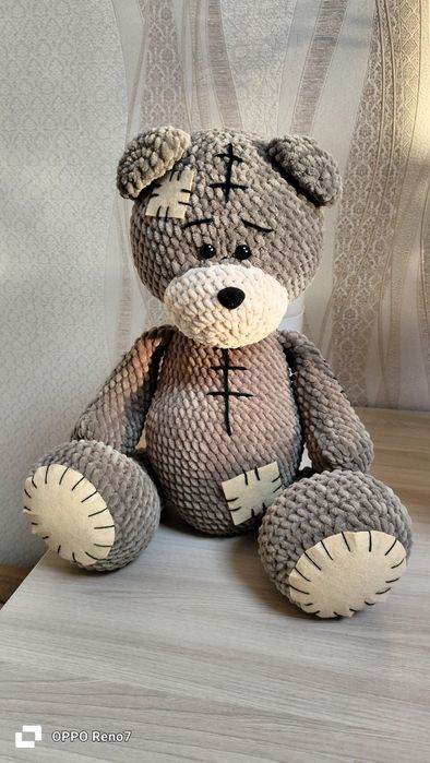 Вязаные игрушки .