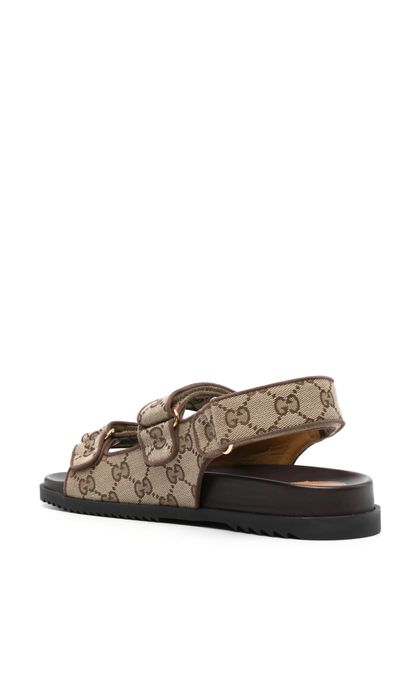 Gucci Supreme canvas sandals