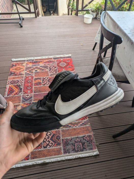 Сороконожки Nike premier черного цвета