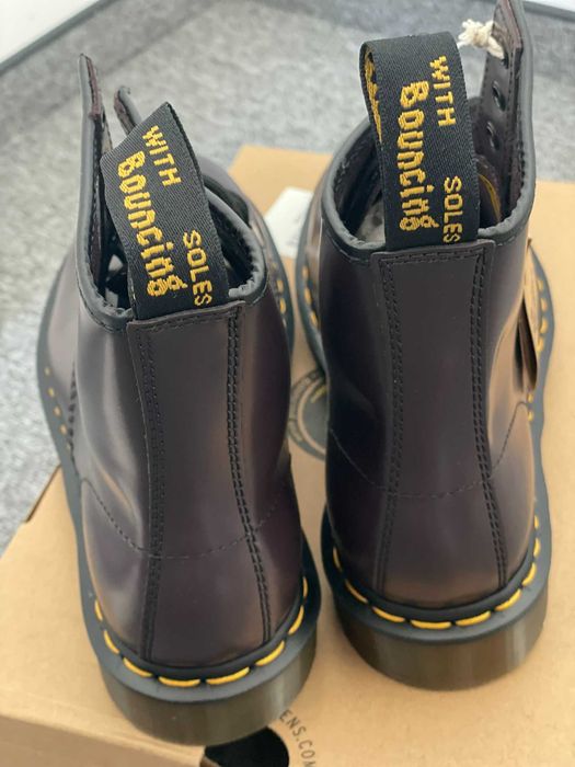 Dr. Martens Кубинки 1460 Burgundy Smooth