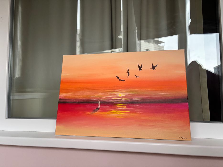 Картина интерьерная акрилом