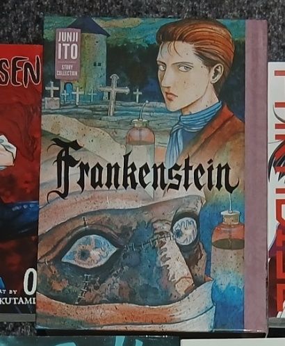 junji ito Frankenstein + cat diary
