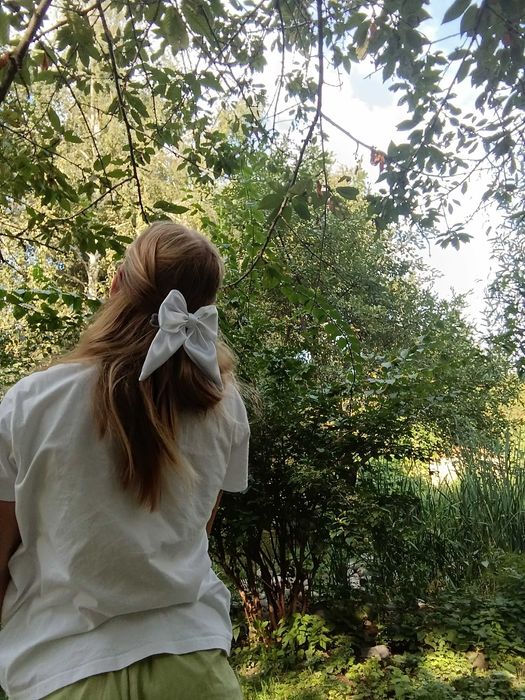 Резиночки для волос с бантиком