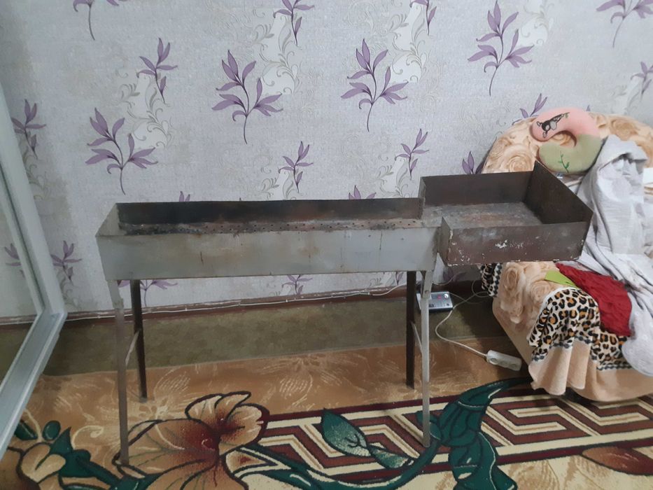 Мангал для шашлыка  со съемными ножками