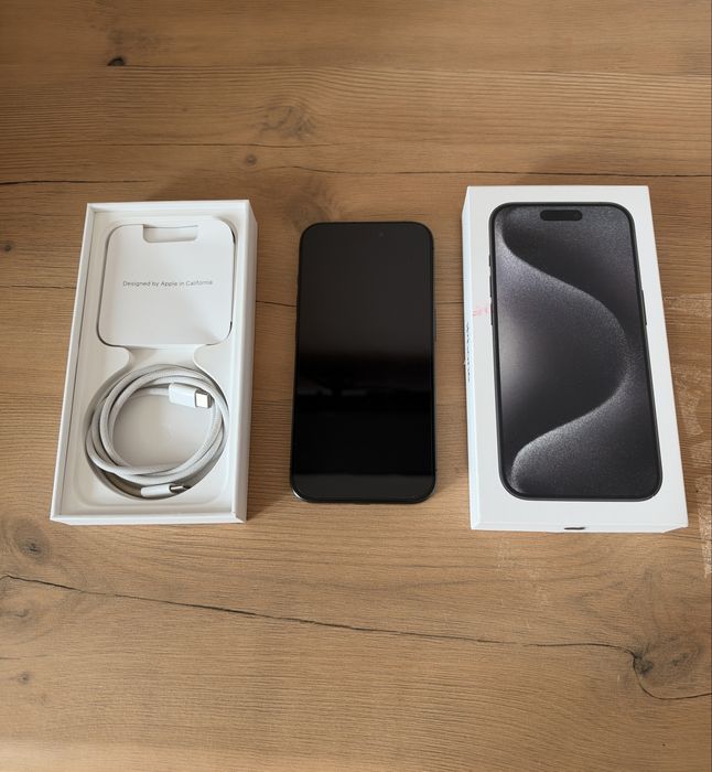 IPhone 15 Pro 256 GB Black Titan