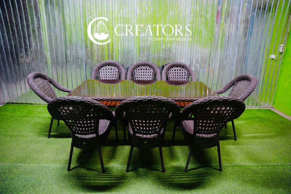 Ротанговая мебель для сада, дома, кафе, бани