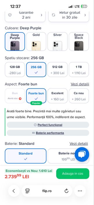 De vânzare IPhone 14 Pro Max