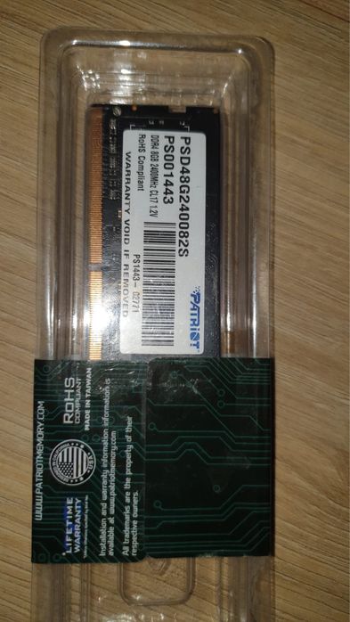 Memorie RAM 8gb DDR4