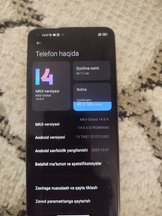 Xiaomi 11 lite 128