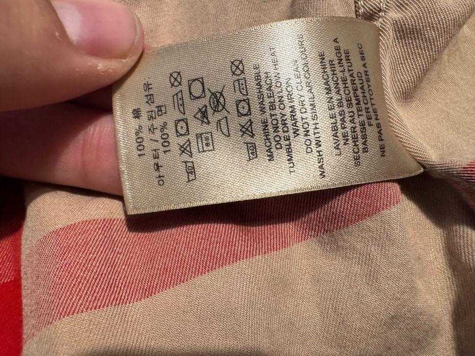 Риза burberry L размер