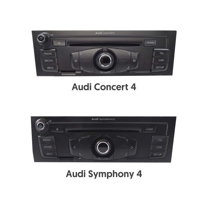 Гаранция! CarPlay и Android Auto за Audi A4 A5 и Q5 Concert и Symphony