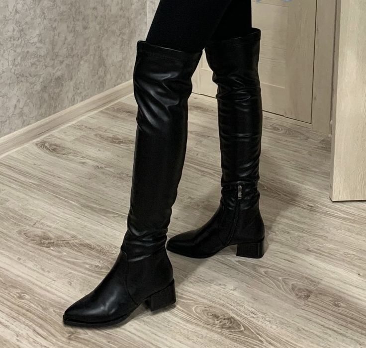 Зимние ботфорты