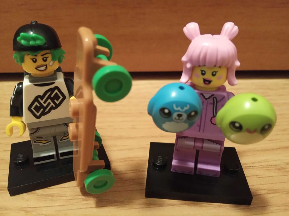 Lego minifigurine CMF diverse cu accesoriile din set