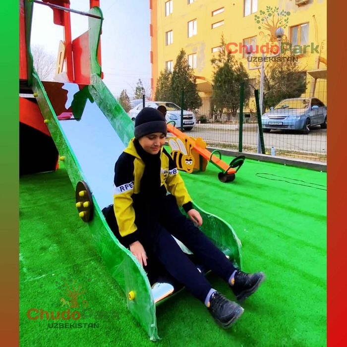 Горка, качели, карусель, детская площадка