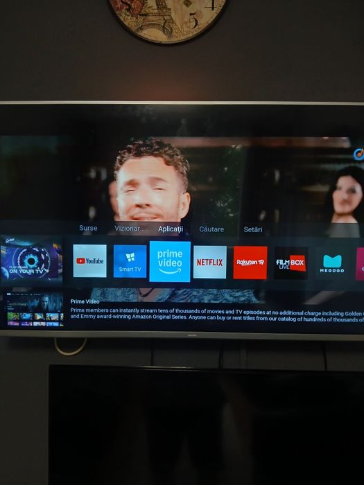 Vând tv smart Philips mare de 43 incghi