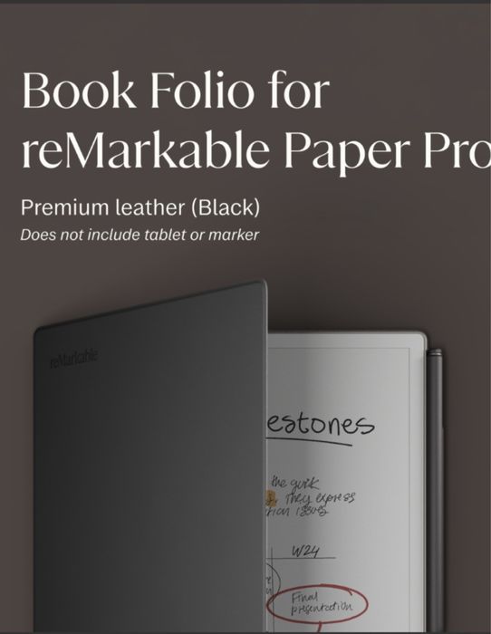 Remarkable Paper Pro + Marker Plus + Original Кожаный чехол