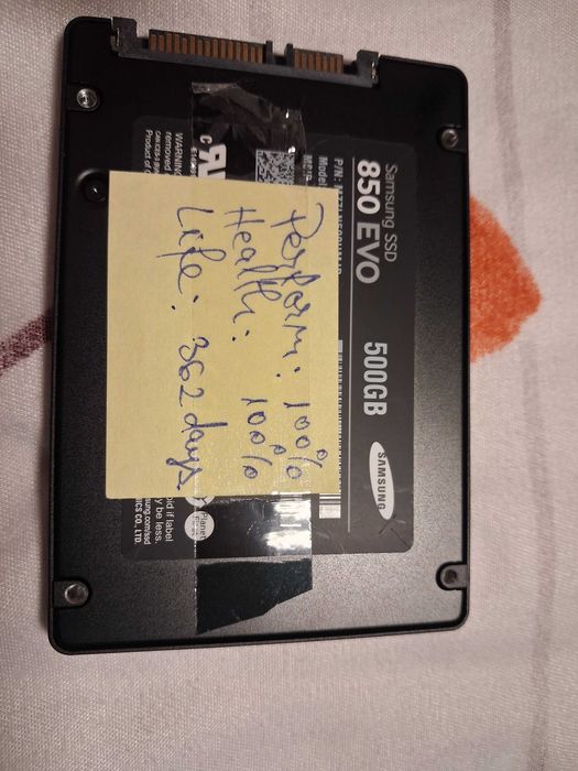SSD Samsung  850 EVO 500GB